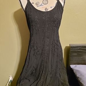 Black tank dress